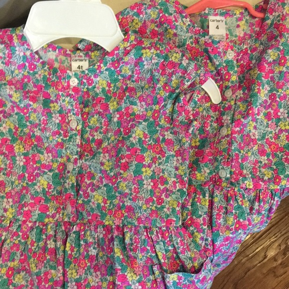 Carter’s 4 or 4T floral dress - Picture 7 of 7